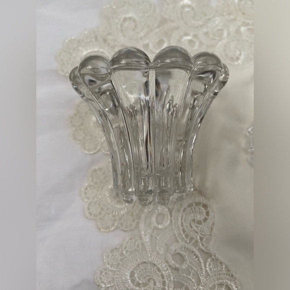 3/55$ Home set of 2 Vintage Glass made‎ in Germany candle holder - Picture 8 of 12
